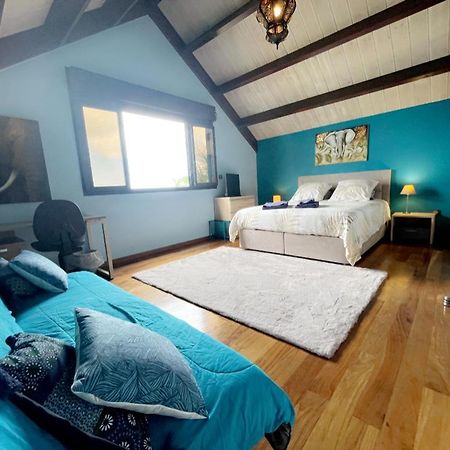 Chambre "Bleu Ocean" Villa Hermes Saint Pierre Exterior foto